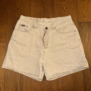 Vintage Riders by Lee Light Gray Jean Shorts